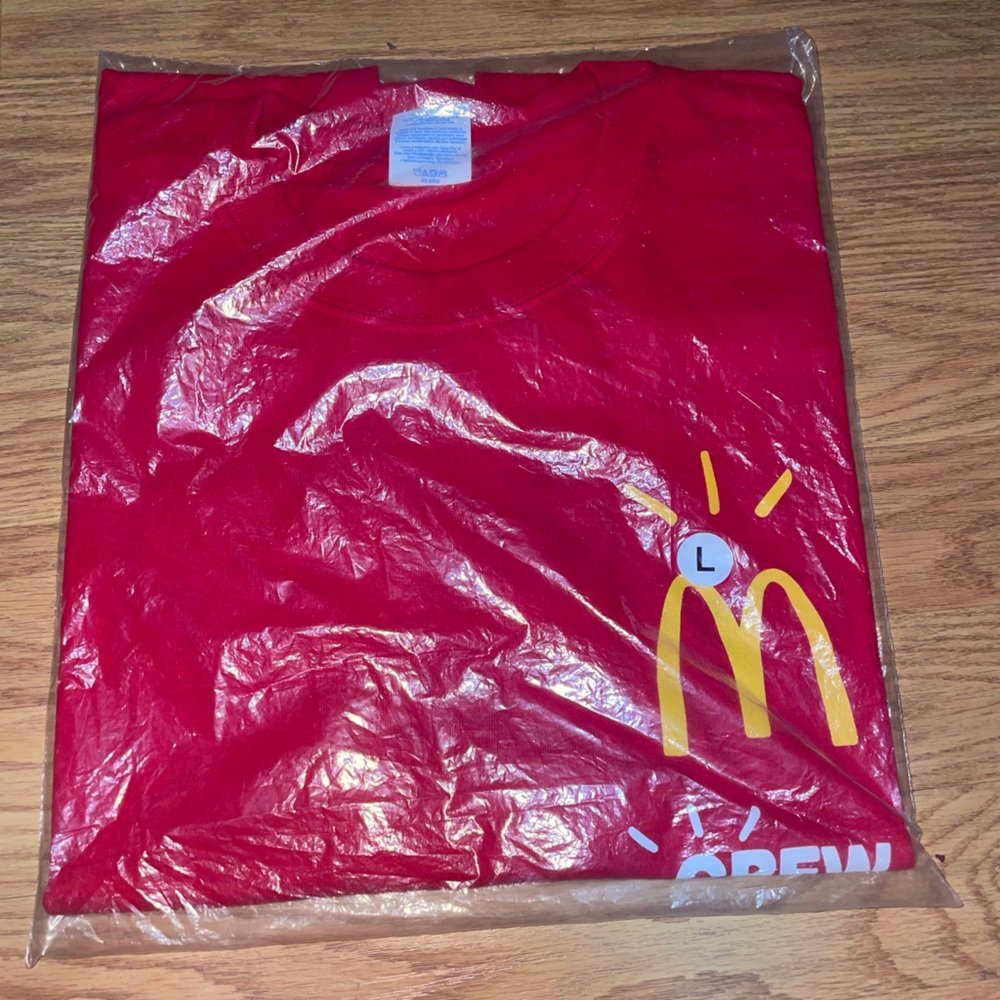 Cactus jack McDonalds crew tee